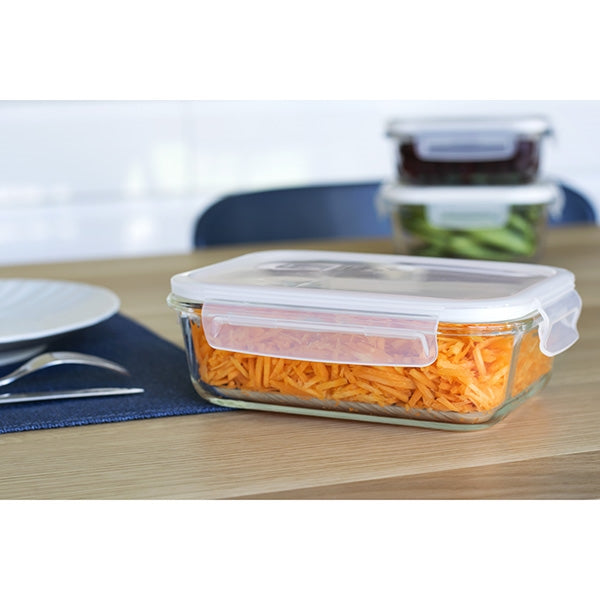 Boîte rectangulaire en verre 1L Pebbly - Mathon - 2