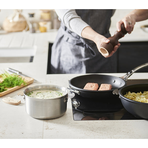 Casserole inox Alchimy Loqy sans manche 16 cm De Buyer - Mathon - 4