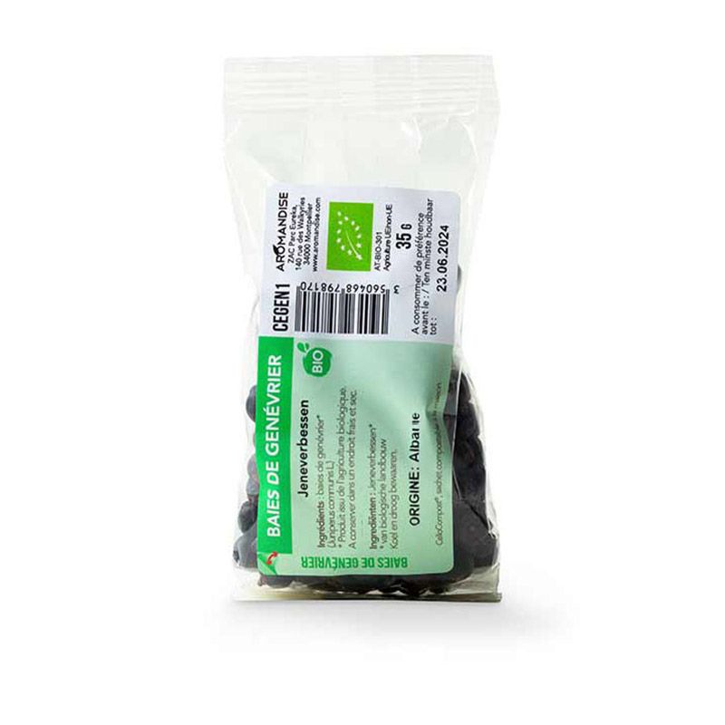 Baies de genévrier bio - 35 g Aromandise - Mathon