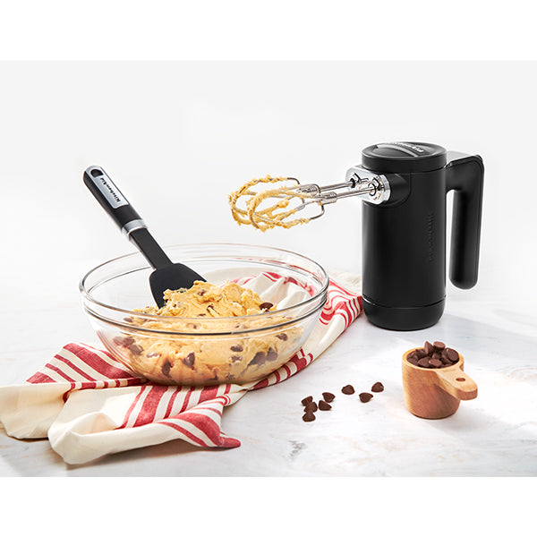 Batteur à main électrique sans fil 7 vitesses noir réglisse 5KHMB732EBM Kitchenaid - Mathon - 3