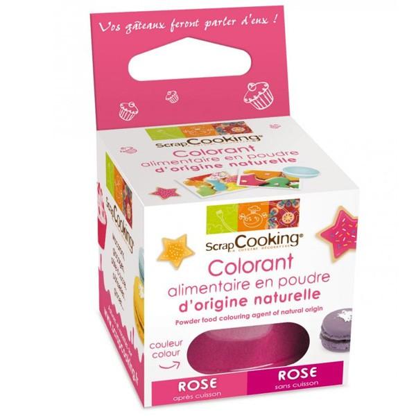 Colorant alimentaire Rose foncé Scrapcooking - Mathon