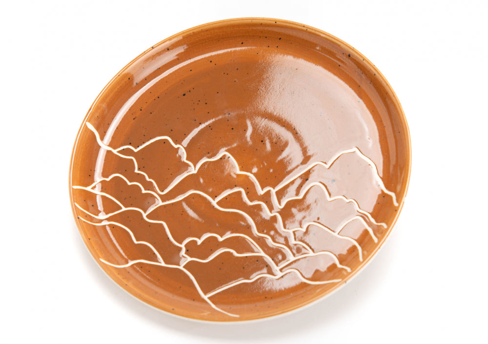 Assiette à dessert Sommets 21 cm (lot de 6) Amadeus - Mathon