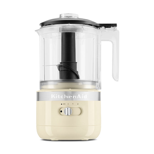 Hachoir électrique 2 vitesses sans fil 1,18 L crème 5KFCB519EAC Kitchenaid - Mathon - 4