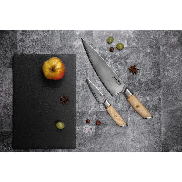 Coffret 2 couteaux de cuisine Fukito Pakka San Mai Fukito - Mathon - 4