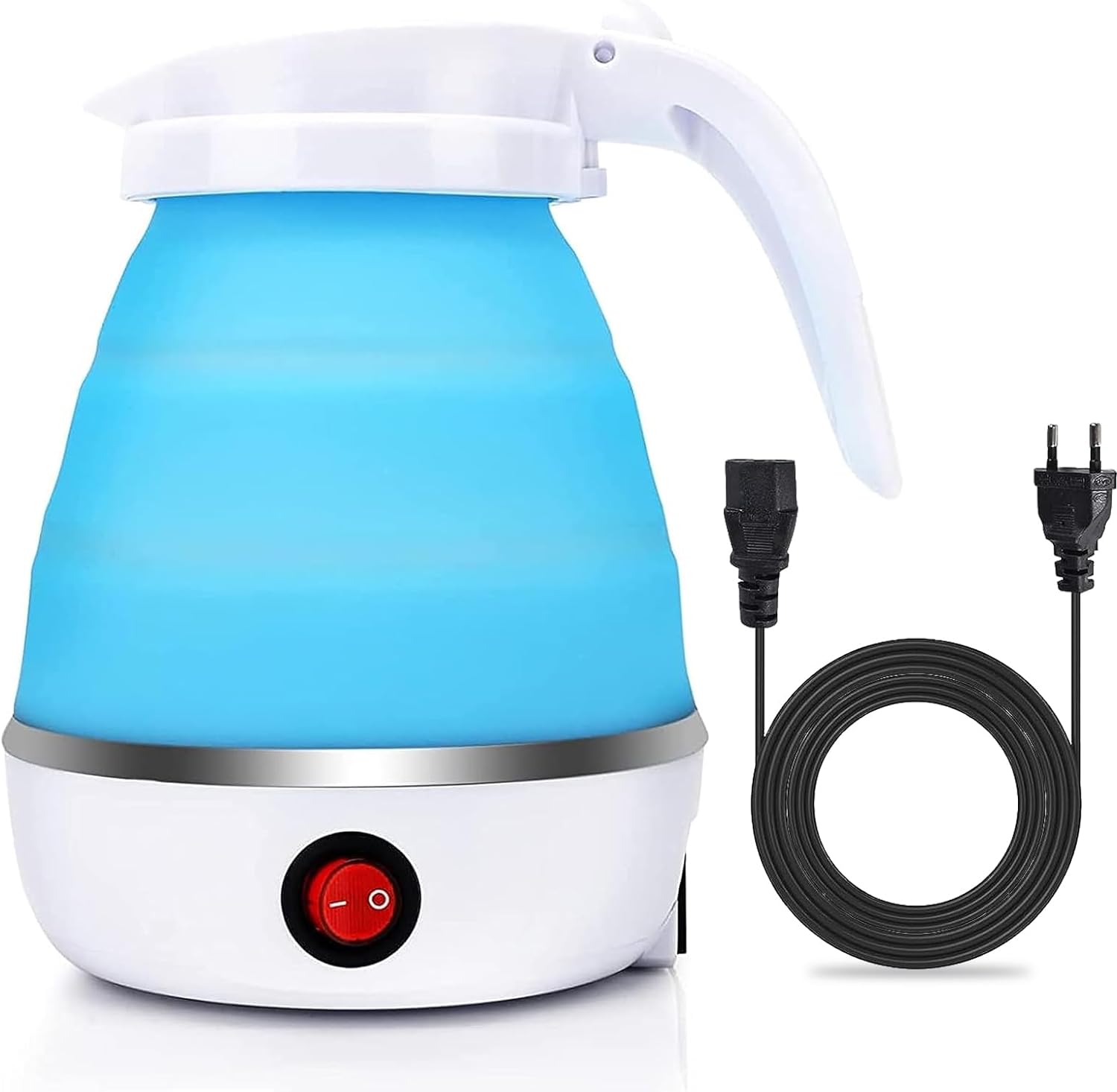 Bouilloire pliable électrique de 0,6L bleu Vendos85 - Mathon