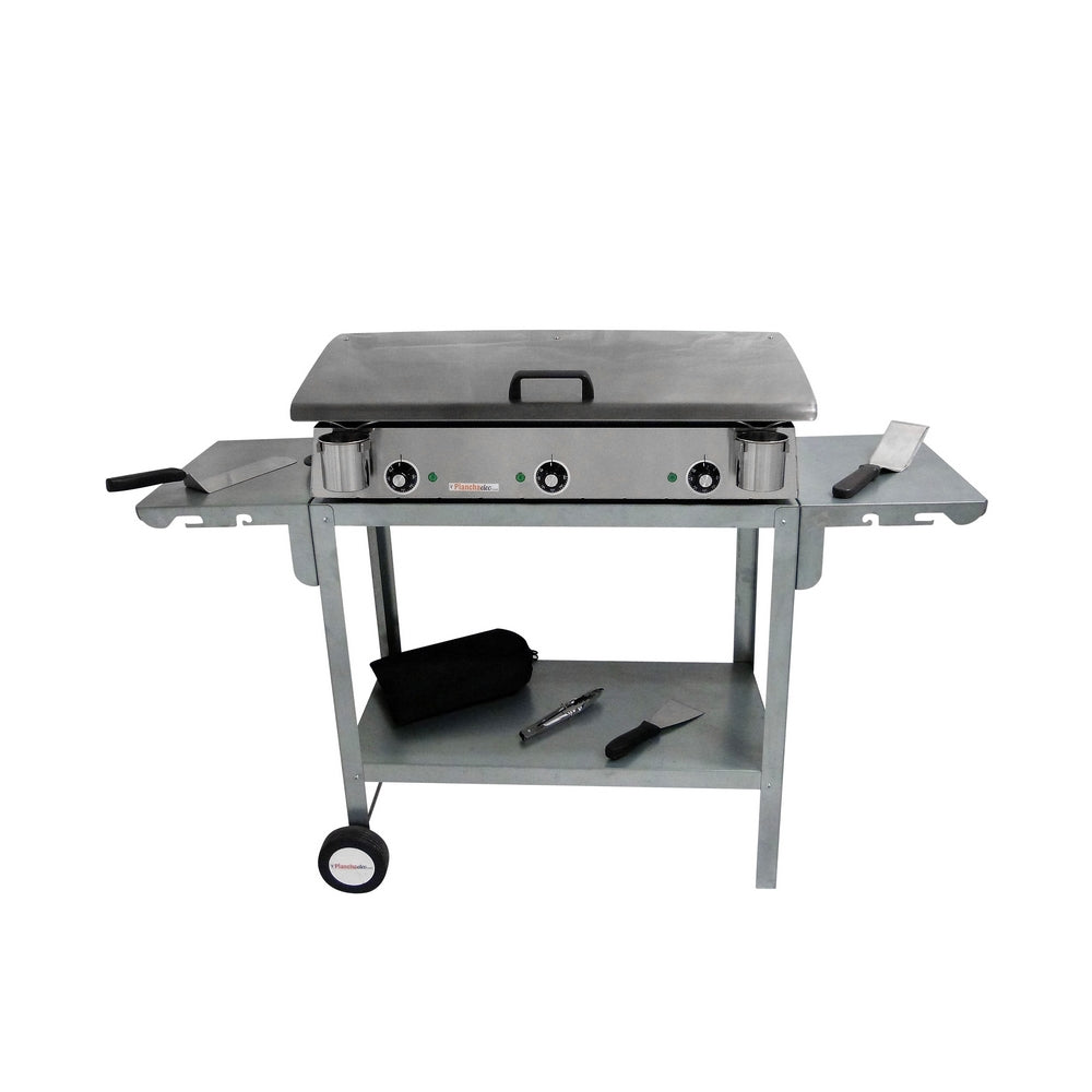 Pack plancha électrique  Lux 830 Inox - Chariot Odéon 831 Planchaelec - Mathon - 2