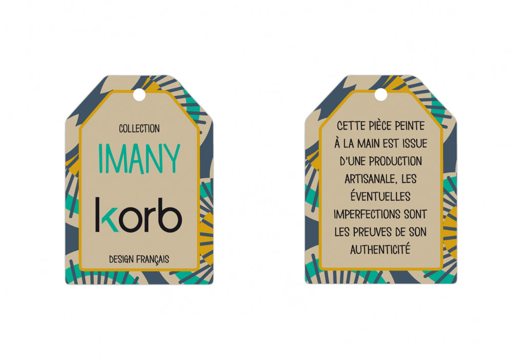 Assiette plate Imany 26 cm (lot de 6) Amadeus - Mathon - 3