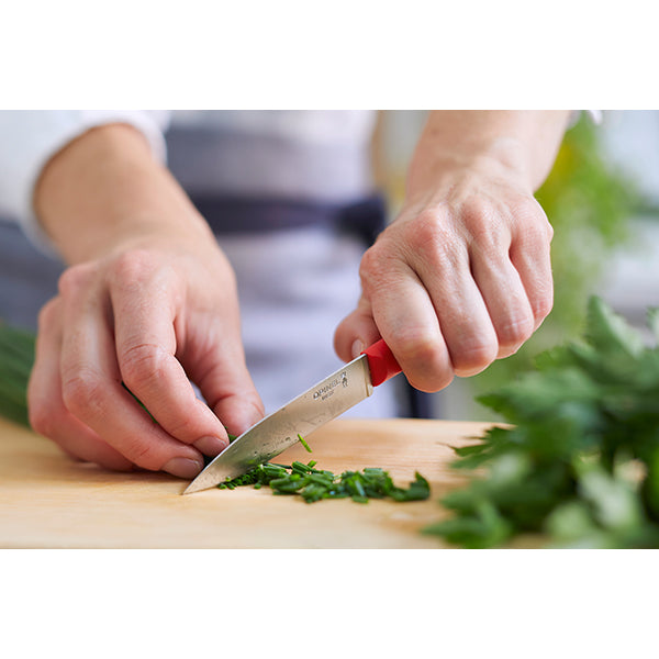 Couteau Office N°312 Essentiels+ Rouge 10 cm inox Opinel - Mathon - 3