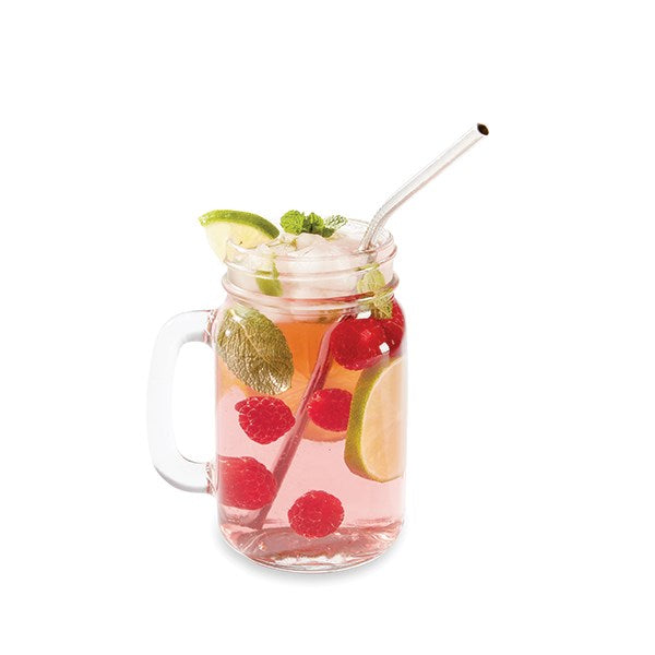 Set 6 pailles courbées en inox 21 cm Mathon - Mathon - 5