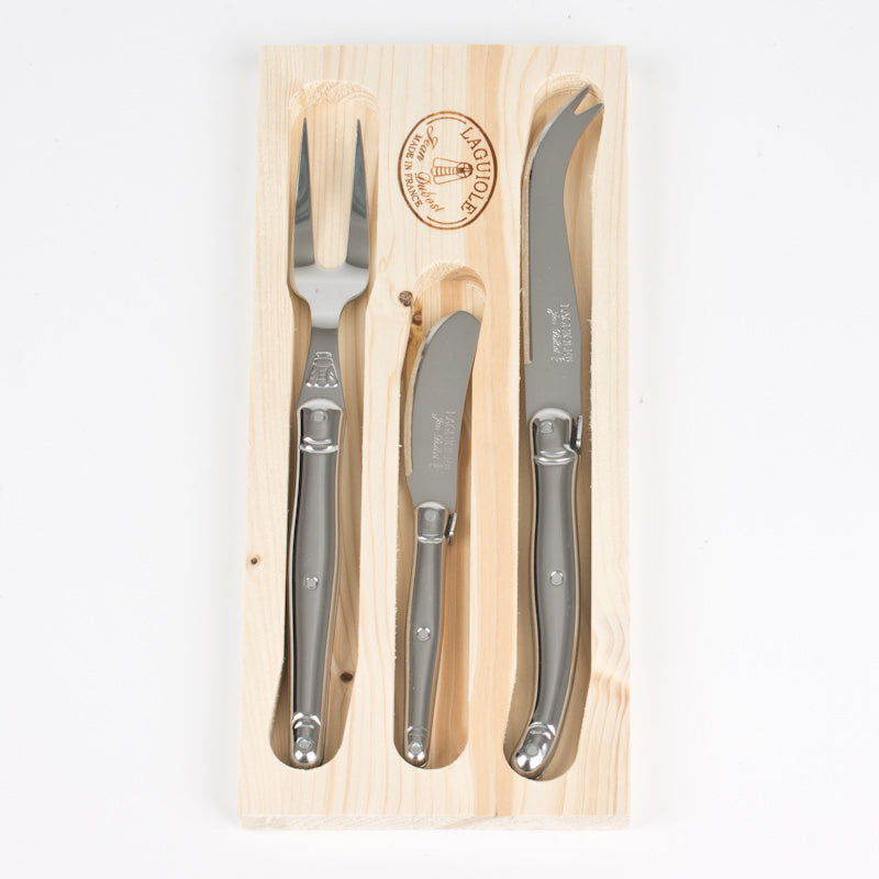 Coffret service fromage laguiole inox Jean Dubost - Mathon - 1
