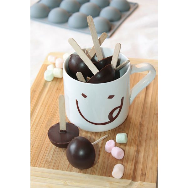 Plaque silicone 12 petits dômes Ard