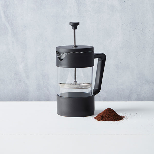 Cafetière à piston en verre 0,6 L noir Point Virgule - Mathon - 2