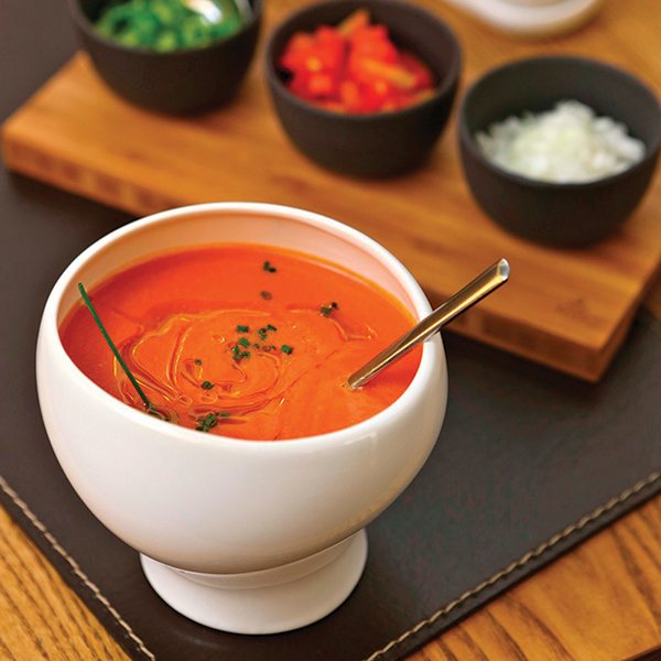 Soupière individuelle Basalt blanche Revol - Mathon - 1