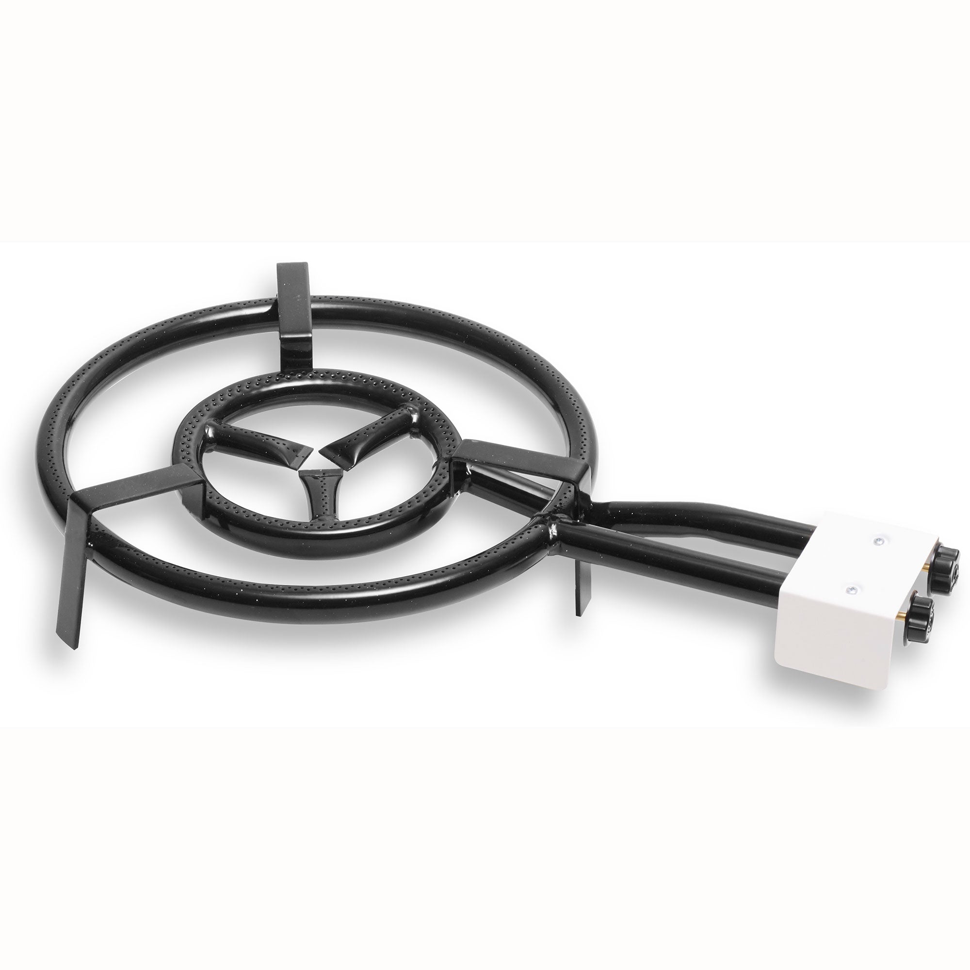 Brûleur à Gaz, Double Anneau à Paella 50cm pour  Poêles à Paella de 42 à 70 cm Ø  Noir MOD500 Briebe - Mathon - 1