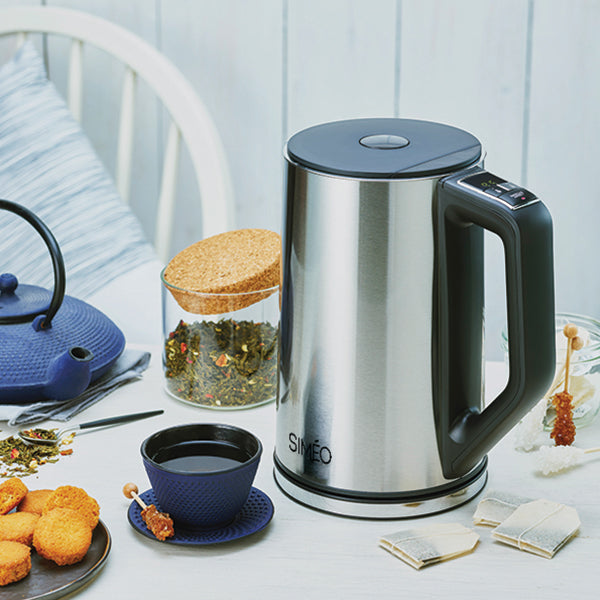 Bouilloire température réglable et paroi froide 1,4 L 2200 W inox Simeo - Mathon - 2