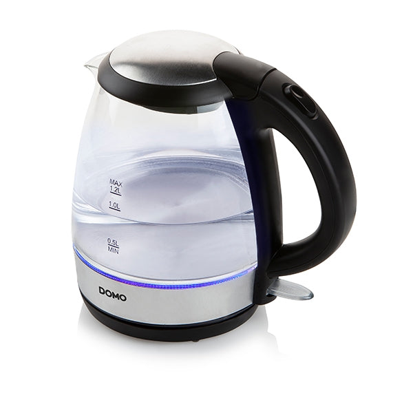 Bouilloire en verre led bleu 2200 W Domo - Mathon - 2