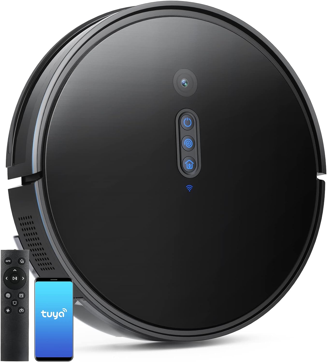 Aspirateur Robot 2 en 1 noir Vendos85 - Mathon