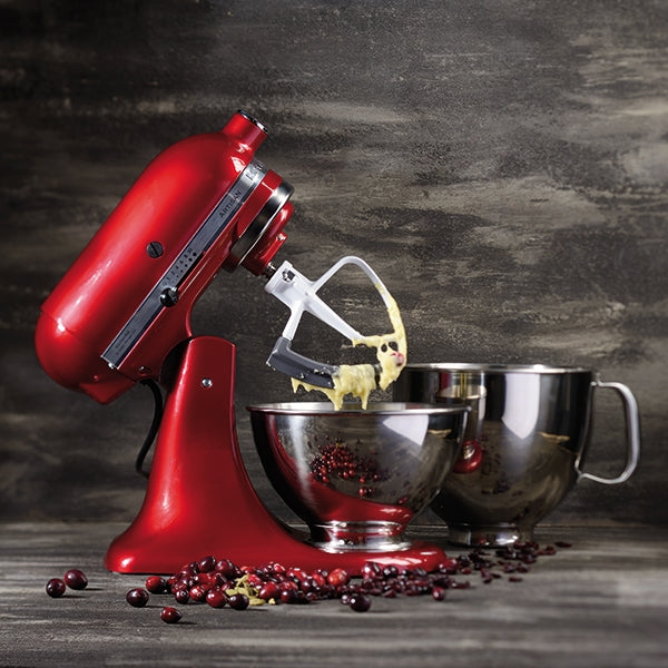 Robot artisan Rouge Empire 5KSM175PS avec accessoires supplémentaires Kitchenaid - Mathon - 3