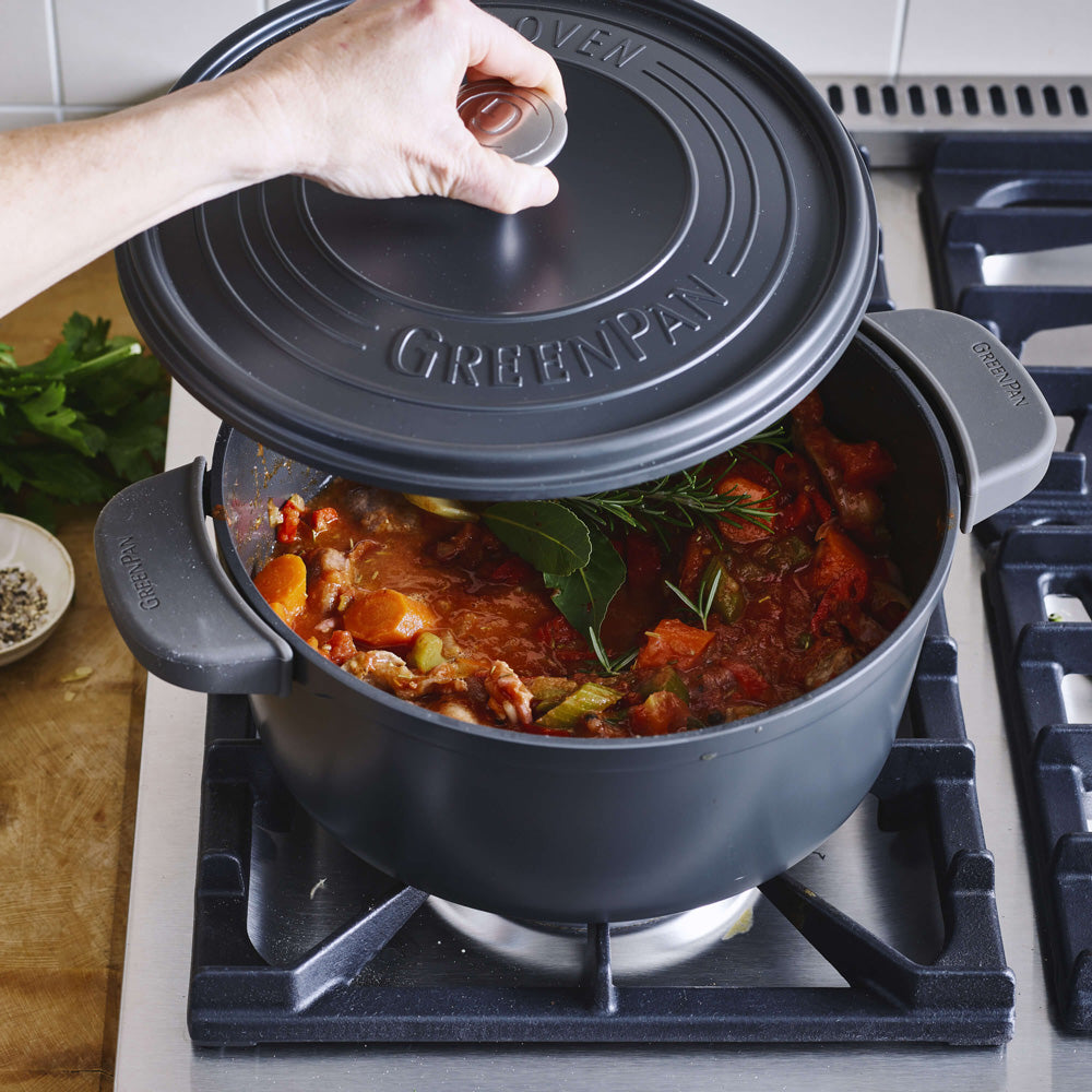 Cocotte Céleste 22 cm noir Greenpan - Mathon - 2