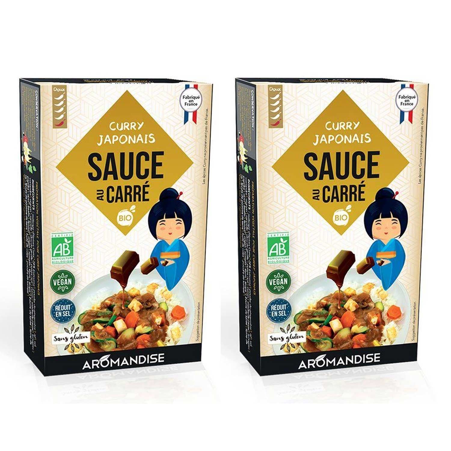 Curry japonais en cube - 10 portions Aromandise - Mathon