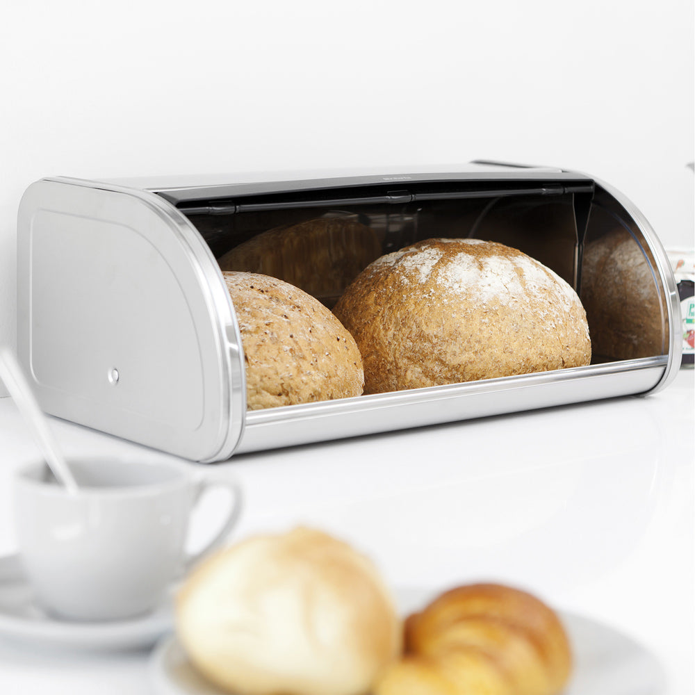 Boîte à pain large Matt Steel Brabantia - Mathon - 3