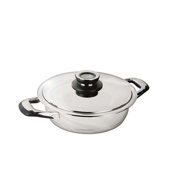 Sauteuse basse température 24 cm 3 L Ecovitam - Mathon - 1