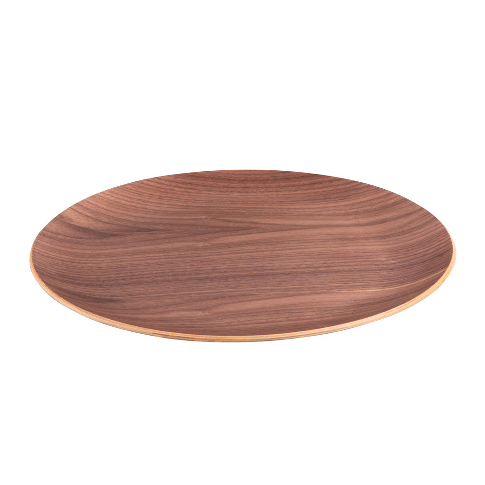 Assiette de présentation bois brun 34 cm Table passion - Mathon - 2