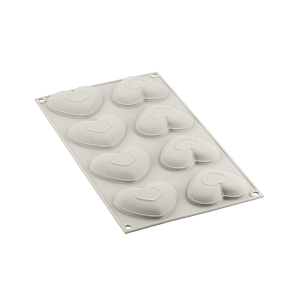 Kit 6 mini tarte en silicone Petit Amour Silikomart - Mathon - 3