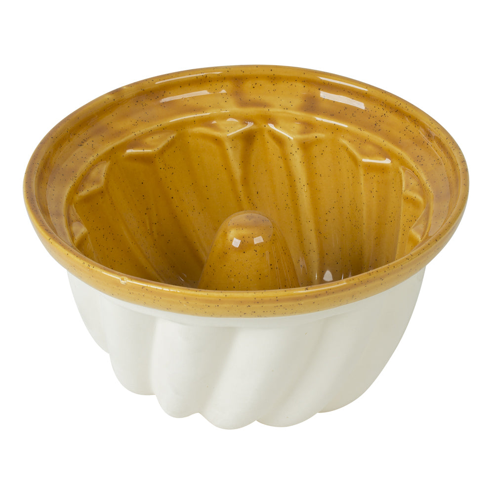 Moule à kougelhopf 22 cm en terre cuite poteries rene beck - Mathon - 1