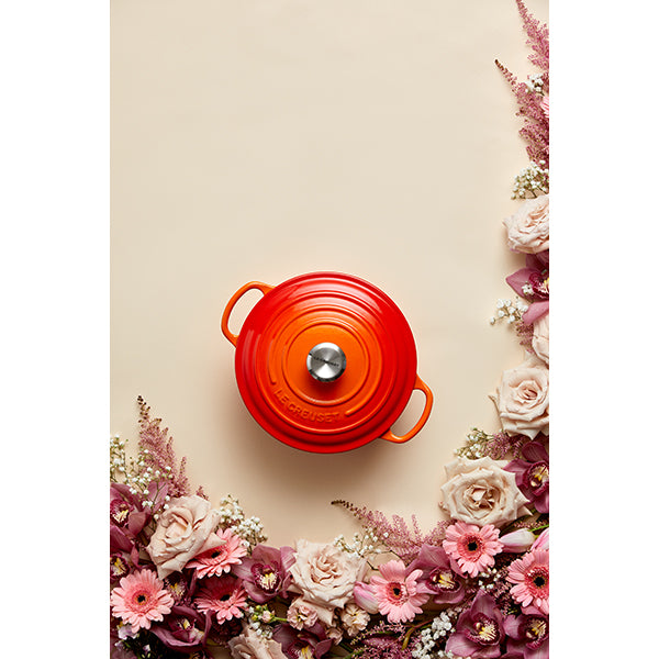 Cocotte fonte rond 26 cm volcanique Le Creuset - Mathon - 4