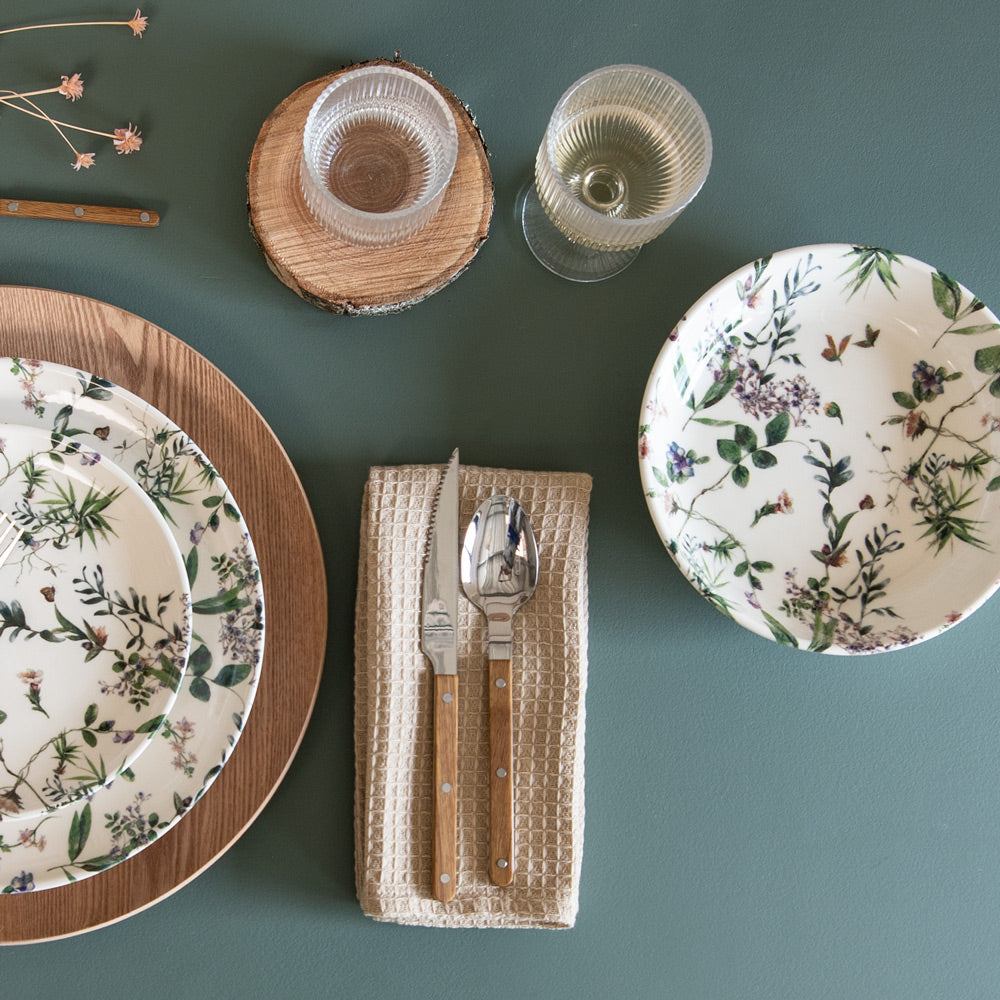 Assiette creuse Champêtre 19 cm (lot de 6) Table passion - Mathon - 3