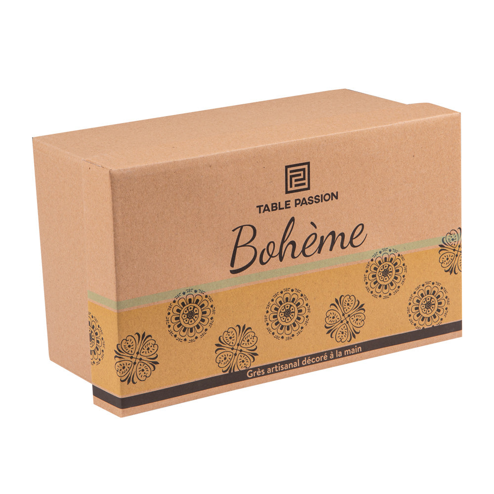 Coffret de 4 bols Bohème 14 cm Table passion - Mathon - 2