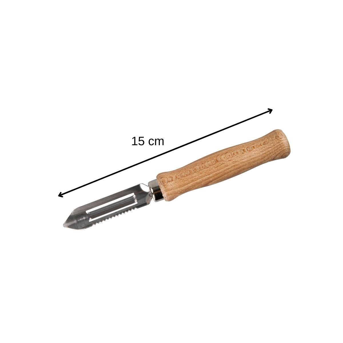 Couteau éplucheur de type économe 15 cm  Nature Fackelmann - Mathon - 3