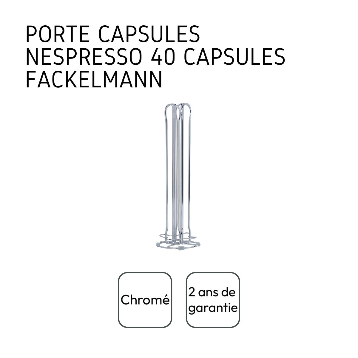 Distributeur de capsules Nespresso Fackelmann - Mathon - 4