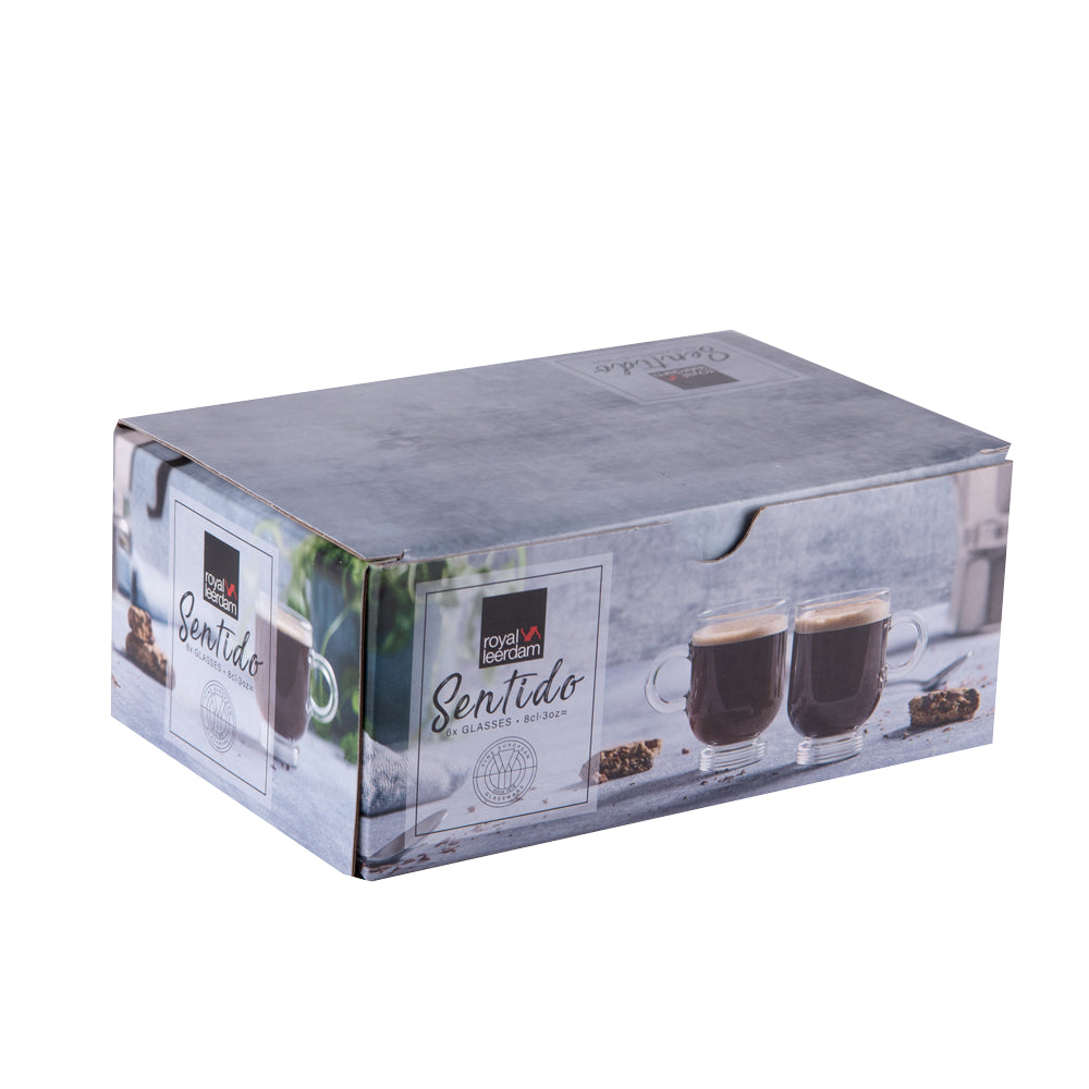Boite de 6 tasses à expresso Sentido 8 cl Libbey - Mathon - 2