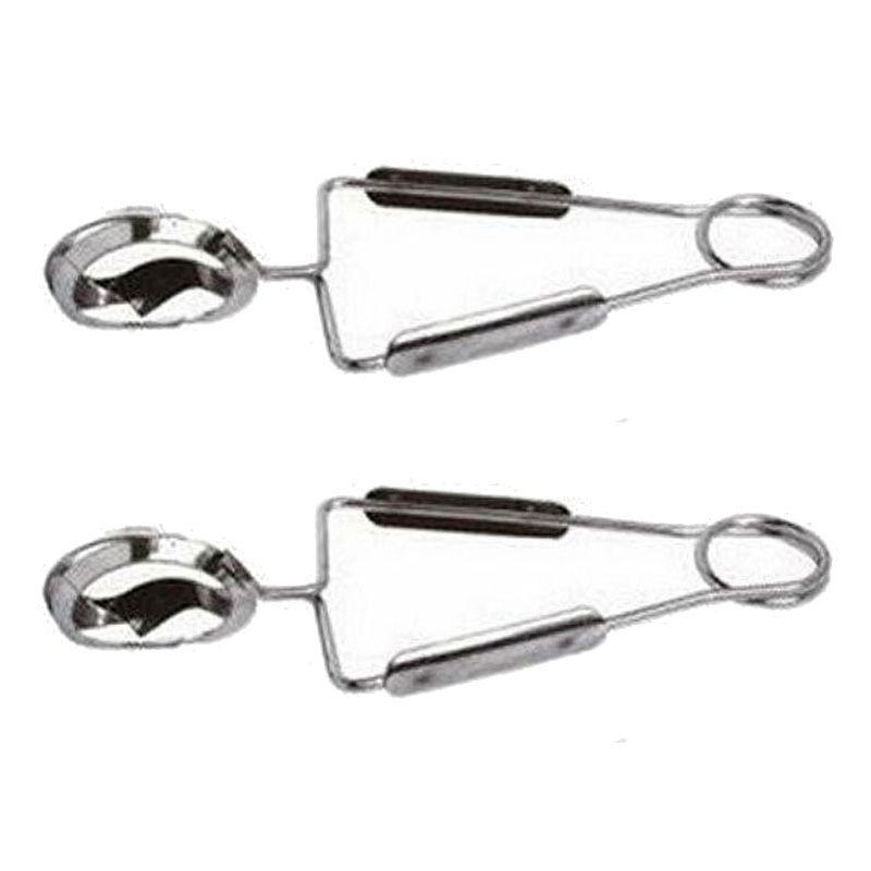 2 pinces à escargots en inox Chevalier diffusion - Mathon