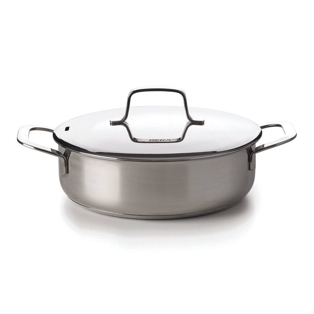 Sauteuse 2 anses et son couvercle Maestro 24 cm Beka - Mathon