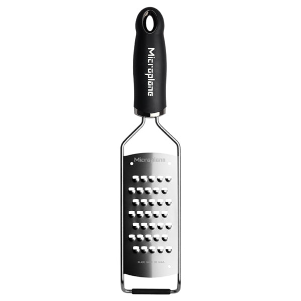 Râpe à fromage Extra grossier Gourmet noire Microplane - Mathon - 1