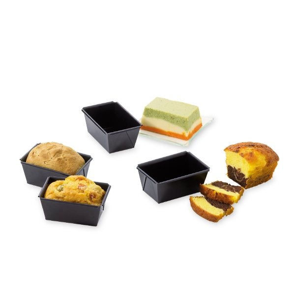 4 mini-moules à cakes Patisse - Mathon