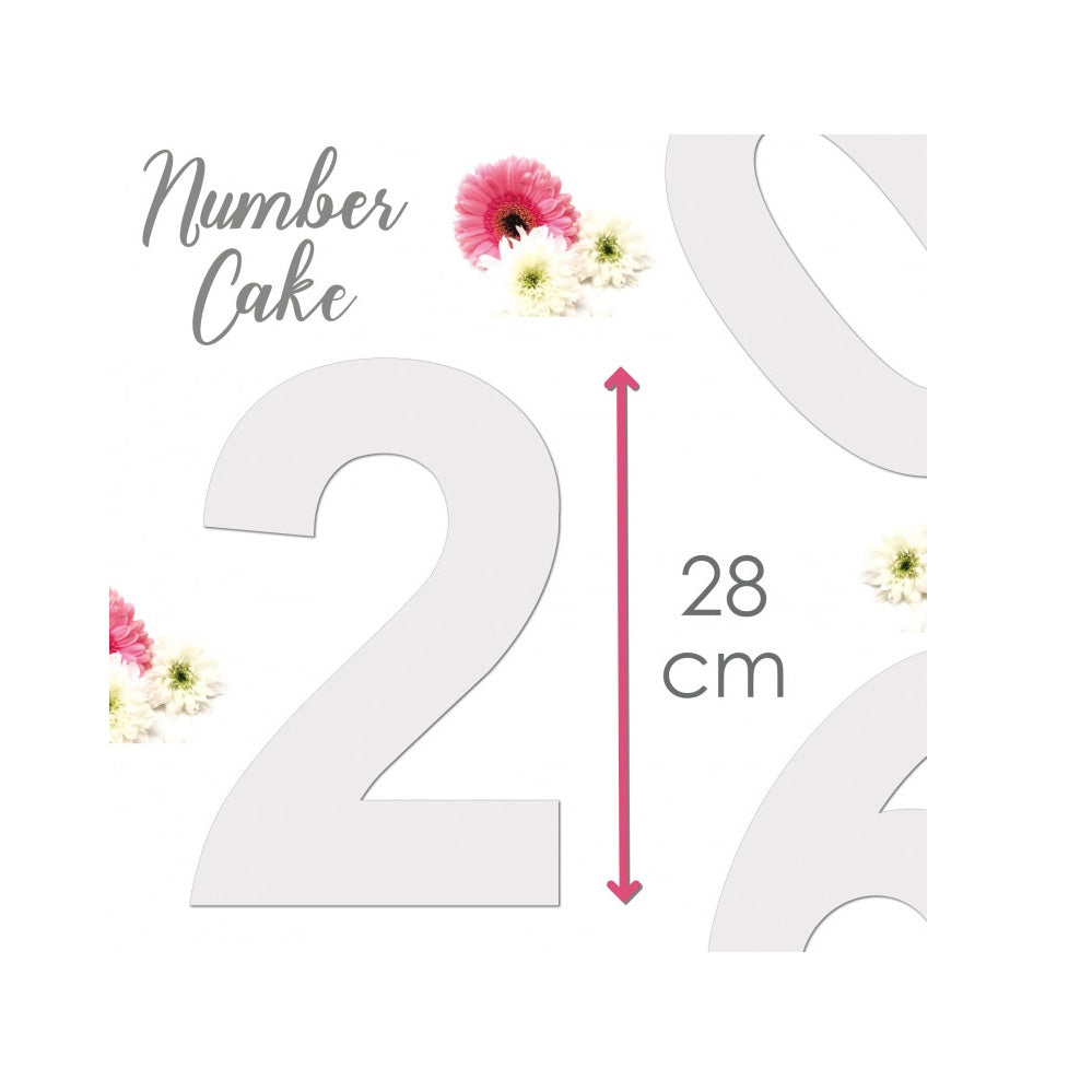 Kit Number cake - 9 chiffres Scrapcooking - Mathon - 4