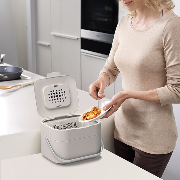 Bac à déchets organiques aéré Stack 4L Joseph Joseph - Mathon - 2