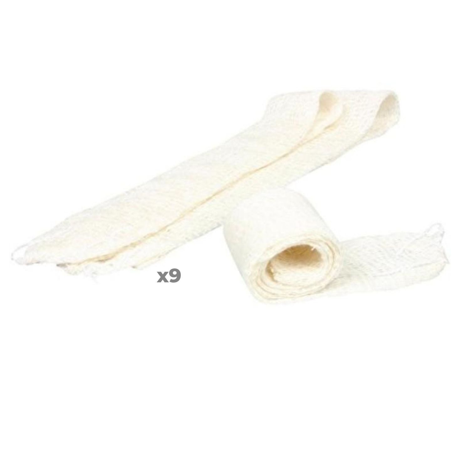 9 filets de cuisson en coton pour bouillon Chevalier diffusion - Mathon