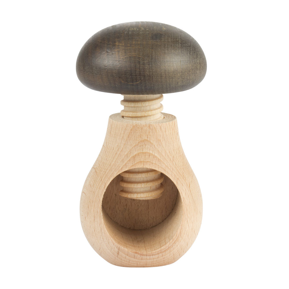 Casse-noix en bois forme champignon Roger Orfèvre - Mathon - 2