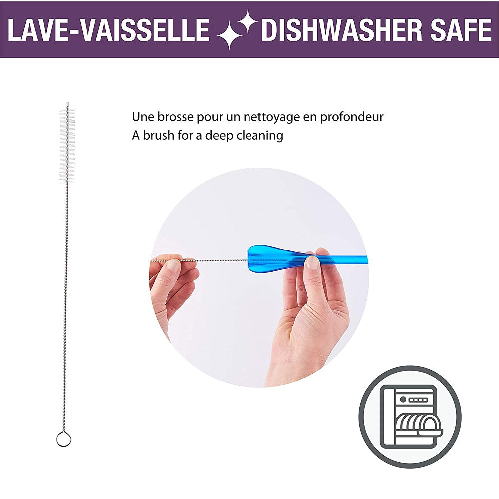 Set de 6 pailles-pilons mélangeuses Mastrad - Mathon - 4