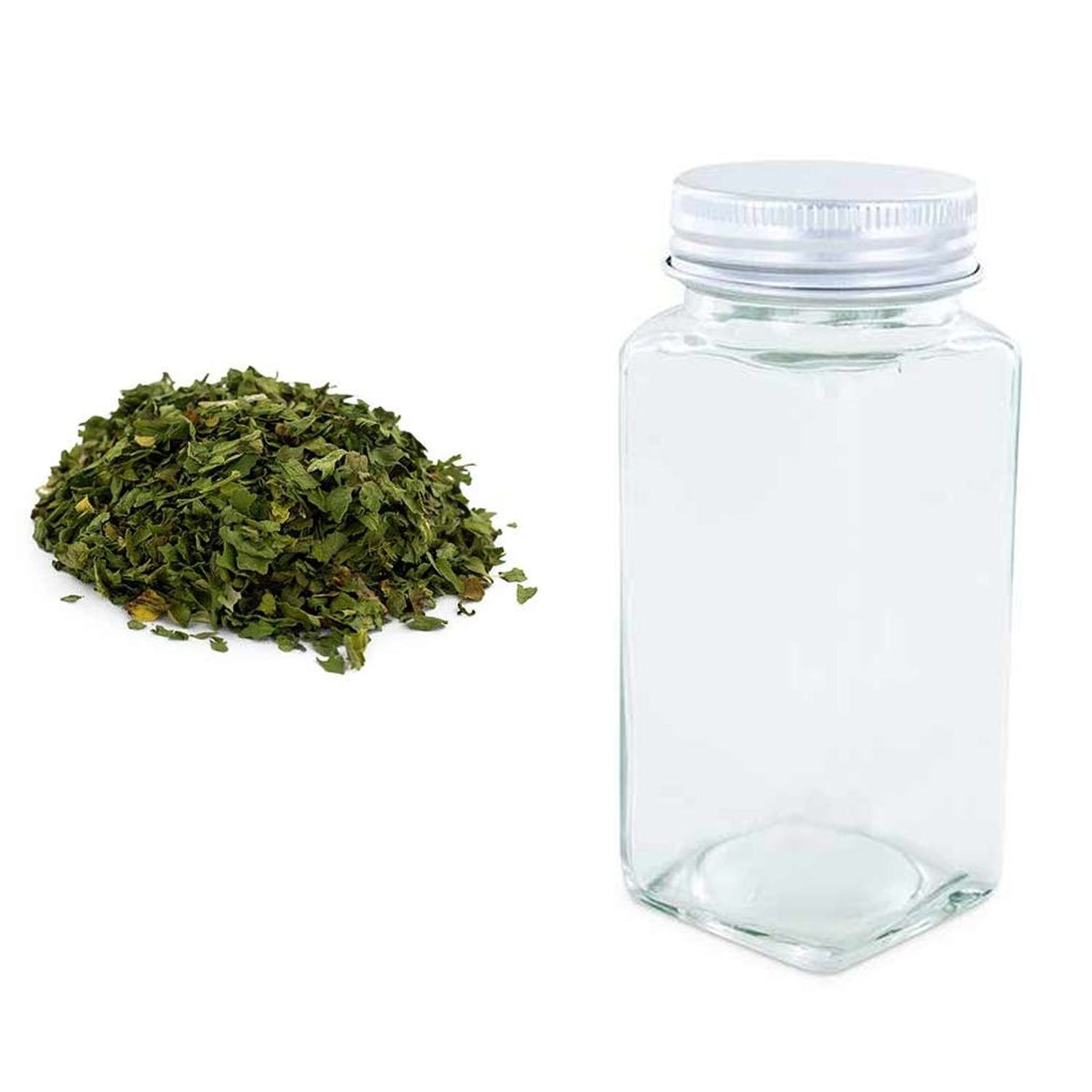 Flacon à épices poudreur + feuilles de coriandre bio 15 g Aromandise - Mathon