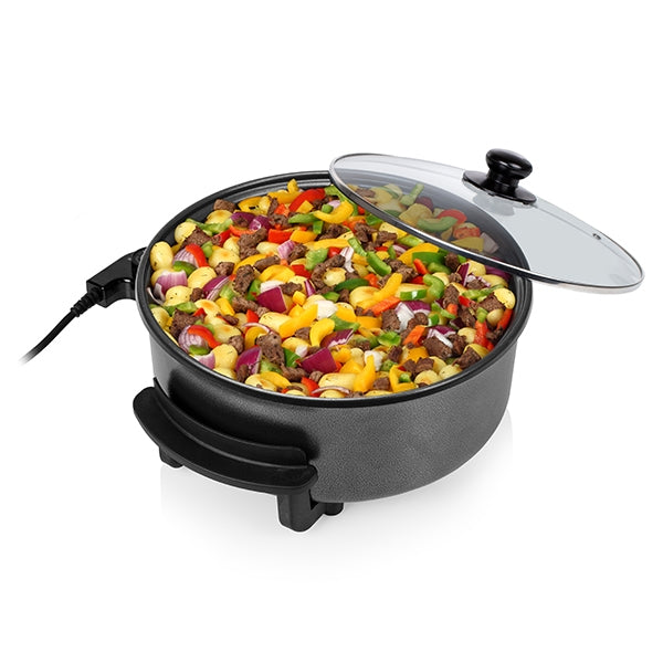 Faitout électrique 5 L avec couvercle 1 500 W PZ-9135 Tristar - Mathon - 5