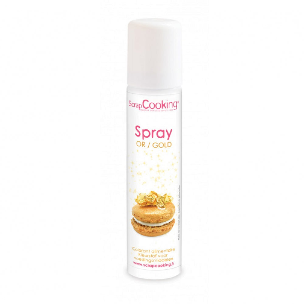 Spray colorant Or Scrapcooking - Mathon