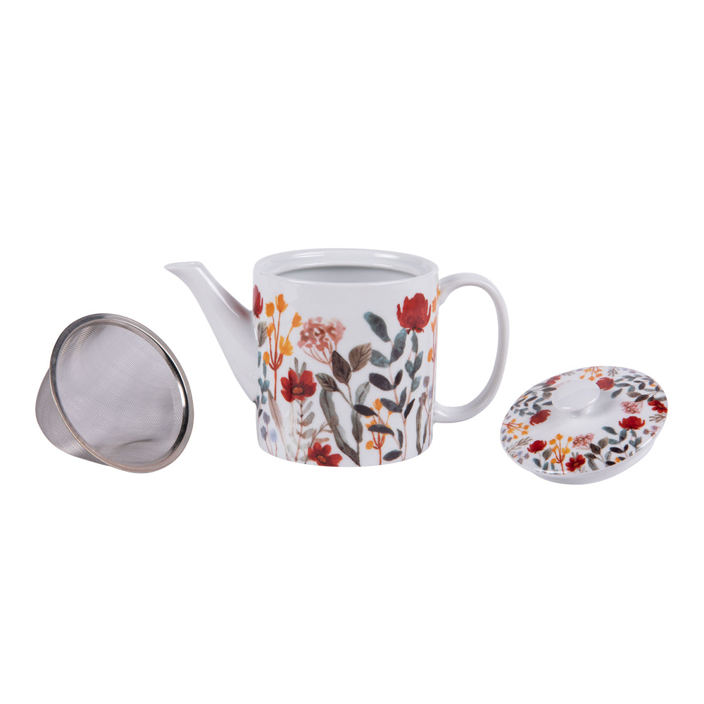 Coffret théière et filtre Flor 0.7 l Table passion - Mathon - 2