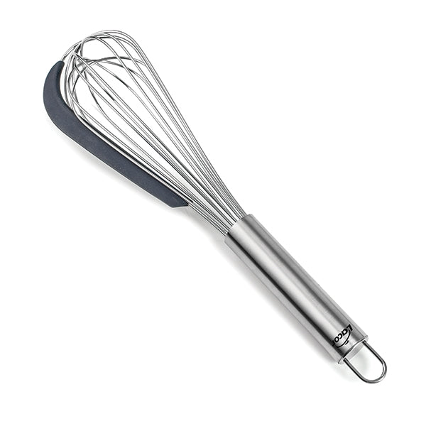 Fouet avec grattoir silicone 2 en 1 Lacor - Mathon - 1