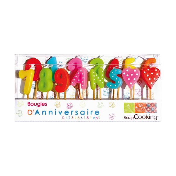 Set complet 15 bougies d